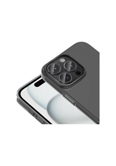 Apple Uyumlu iPhone 17 Kılıf İnce Ve Sert Yapılı Şeffaf Premium Pc Silikon Kapak Ryc/droga Şeffaf