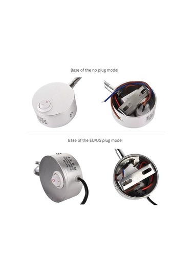 Yulong Geeroyoo 3w Led Duvar Lambası - Esnek Anahtarlı Alüminyum Siyah