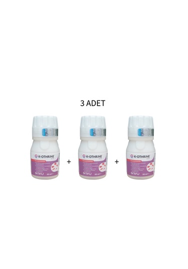 Bayer Envu K-othrine Sc50 Hamamböceği, Sivrisinek, Karasinek, Karınca İlacı 50 Ml. X 3 Adet