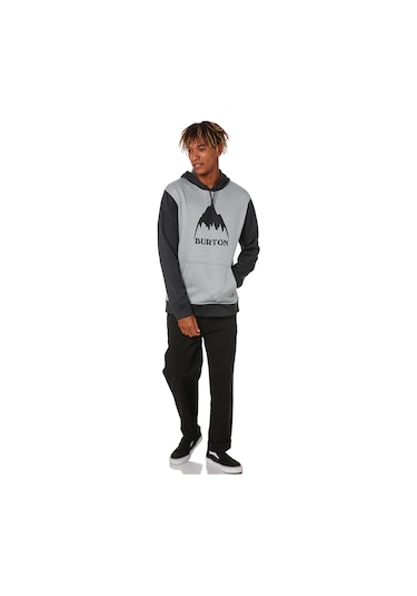 Burton Burton Oak Pullover Erkek Sweatshirt 24708 Gri