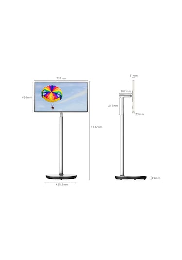 Thomson Go Plus 32EU5M45 32" 4K UHD Dokunmatik Taşınabilir Ekran