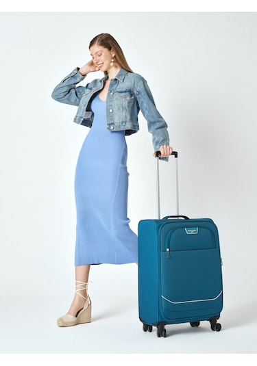 Pierre Cardin Unisex Orta Boy Valiz V.04pc7050-02-pt Petrol