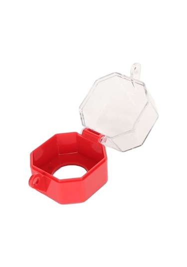 Geeroyoo Endüstriyel Elektrik Güvenlik Kilit Kutusu - Şeffaf Korumalı Acil Durdurma Düğmesi Kapağı Loto Pc Malzeme