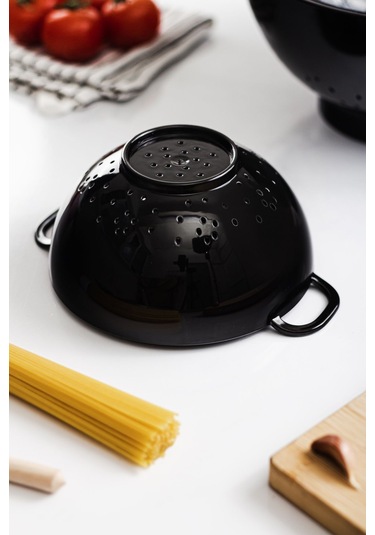 Akrilik Siyah Mini Pirinç Süzgeçi & Bakliyat Süzgeçi 3 Su Bardağı Ölçülü Diğer