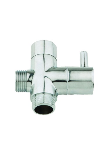 İtimat 970A Duş Seti Çift Başlı Yönlendirici Krom