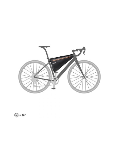 Ortlieb F9973 Bikepacking Gravel Kadro Arası Çanta 4l Mat Siyah