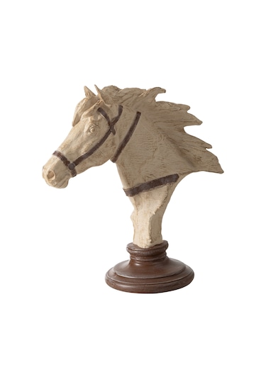 Mudo Home Brown Horse Biblo 40x18x37 Cm