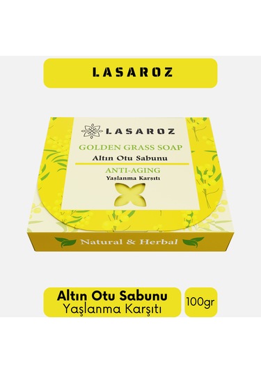 Altın Otu Sabunu Ölmez Çiçek Sabunu Yenileyici Leke Karşıtı Sabun