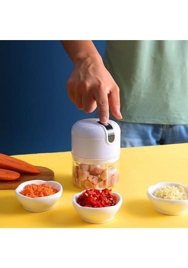 250 Ml Sarımsak Masher Sebze Kesici Çocuk Gıda Takviyesi Makinesi Taşınabilir Et Değirmeni Sebze Kıyıcı Sarımsak Presleri Ahşap