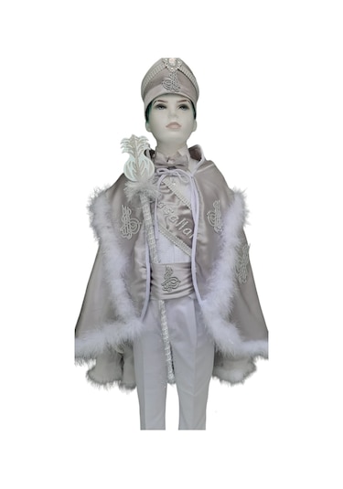 Osmanlı Tuğralı Özel Üretim Sünnet Kıyafeti -sn1330