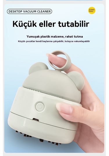 Jian Fan Masaüstüelektrikli Süpürge Yşil