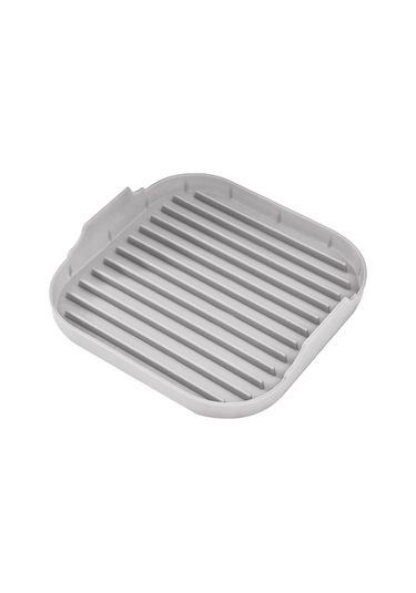 Xurunkeji Silikon Mikrodalga Pastırma Tepsisi Mikrodalga Pastırma Makinesi Gıda Sınıfı Silikon Mikrodalga Pastırma Tavası Gri Gri