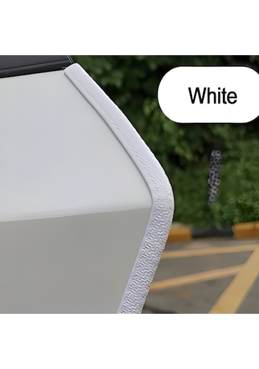 Dacia Sandero Oto Araç Kapı Koruma Fitili 5 Metre Parlak Beyaz Renk
