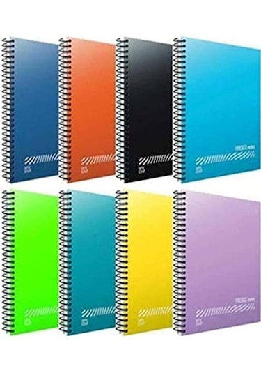 Gıpta Eko 120 Yaprak Kareli Defter A4 Pp Kapak Spiralli - 1 Adet