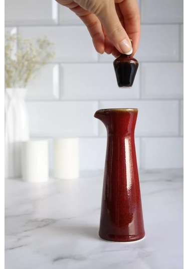 Ulol Brend 120 Ml Kapaklı Seramik Sosluk 202515842 Kırmızı