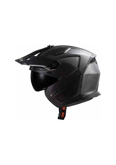 Ls2 Drıfter Jeans Kask Siyah Vizör