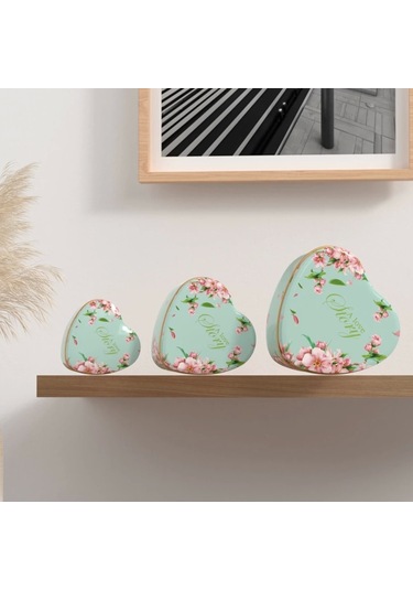 Kalpli Kutu 3 Farklı Boy Hediye Kutusu Sevgililer Günü Hediye Kutusu A Love Story Yeşil