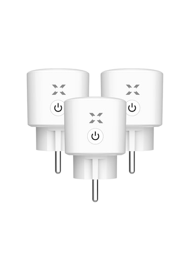 Xenon Smart Akıllı Akım Korumalı Wi-Fi/Bluetooth Priz 3 Adet X7013