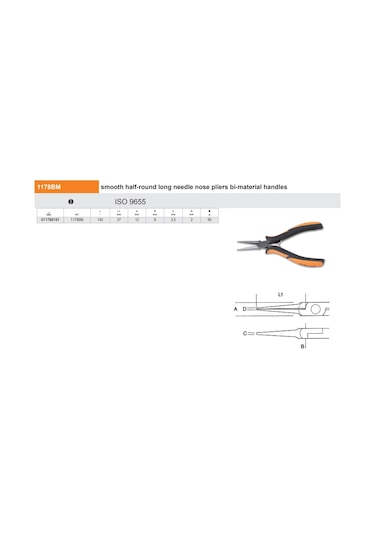 Beta 1178bm Elektronik Kargaburun Ürün Kodu 011780101