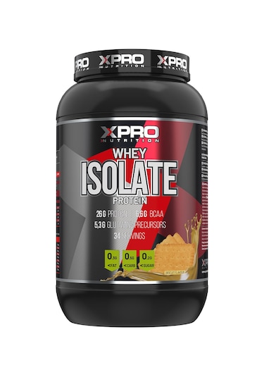 Xpro Nutrition Whey Isolate Protein Tozu 1020gr- Bisküvi