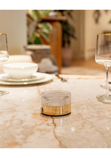 Madame Coco Claire Dokunmatik Abajur Abjr000000001810x10x5 Cm-gold Diğer