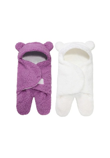 Pazly 3-6 Aylık Bebekler İçin Kışlık Yumuşak Pamuklu Tulum - Pembe, Isı Yumuşak, Ayak Kaldırma Engelleyici Diğer