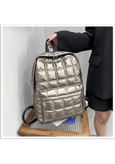 Ganzhoushop Turizmi Trendi Sırt Sırt Red Pamuklu Moda Kapasiteli Kadın İşlemeli Hava Giyim Eğlence Çantası Çantası Büyük Açık Je Kırmızı