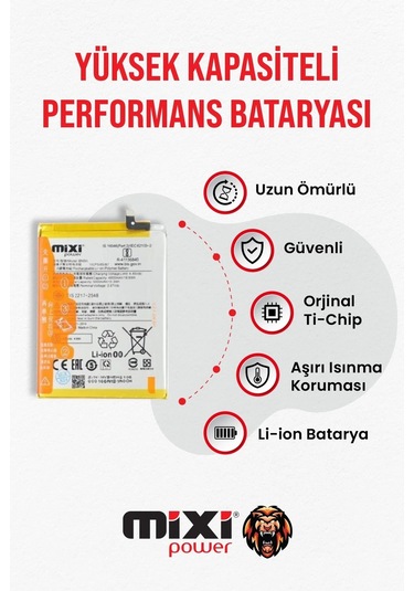 Xiaomi Poco M4 5g/ Redmi Note 11e / Poco M5 Uyumlu Tam Kapasite Batarya