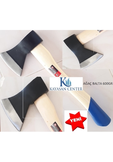 B.H.D Ağaç Saplı Balta Nacak 600Gr Çekiç Balta