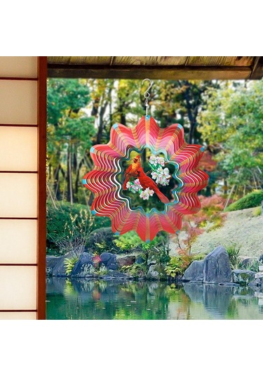 Suntek Magideal 360 Derece Döner Asılı Rüzgar Yakalayıcı Kırmızı