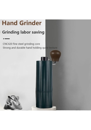 Nertoee Manuel Kahve Değirmeni Taşınabilir Ayarlanabilir Kabalık