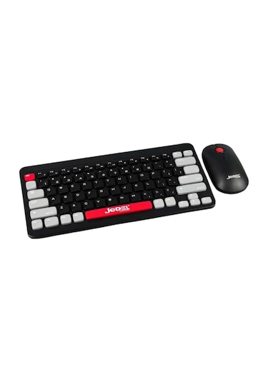 Jedel Ws681b Kablosuz Klavye Mouse Seti - Bluetooth + 2.4ghz Çift Modlu Lazer