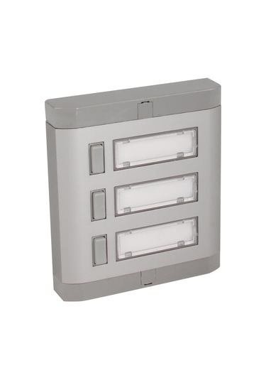 Mutlusan 3'lü Alüminyum Zil Butonu 037 106 020003