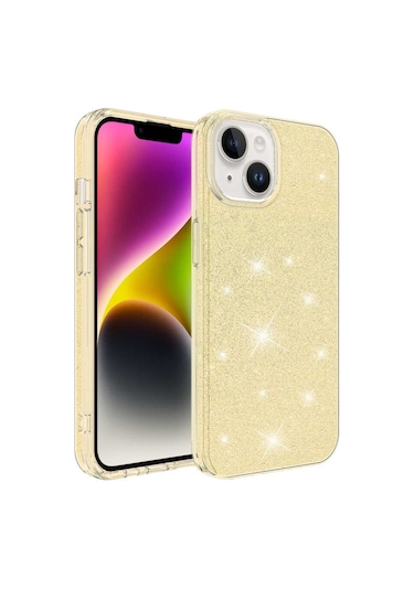 Apple Uyumlu iPhone 14 Plus Kilif Zore Shining Silikon 561210824