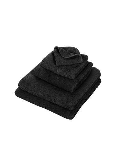 Super Pile Havlu, %100 Mısır Pamuğu, 105x180cm Siyah