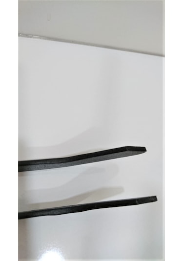 Demir Maşa - Mangal Soba Maşası - Şömine Maşası Ateş Maşası 3 Boy 3'Lü Set 40-50-60Cm
