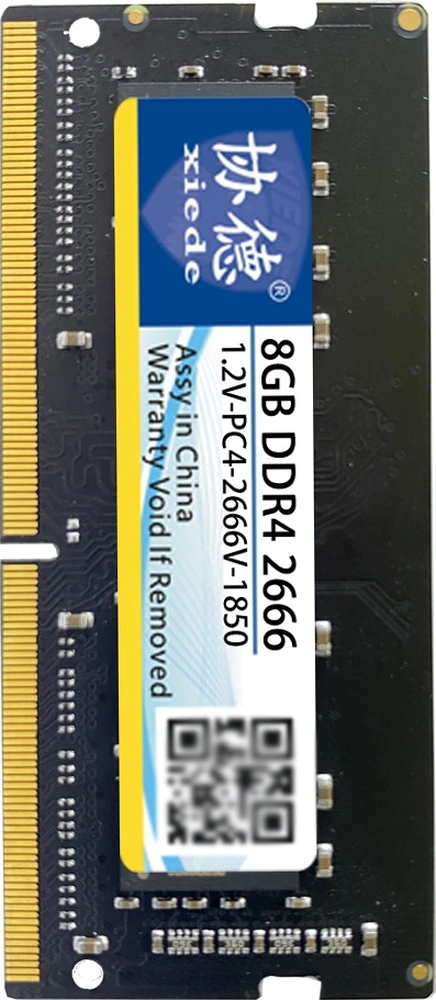 Sones Xıede X064 Ddr4 Nb 2666 Tam Uyumlu Dizüstü Bilgisayar Ram'leri, Bellek Kapasitesi: 8 Gb