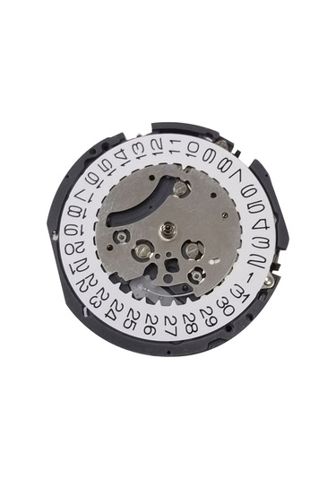 Xurunkeji Vk63 Kuvars Saat Hareketi Tarih 3 Saat Kronograf Saat Hareketi Pil İle Vk63 Vk63a Saat Tek Takvim Gümüş