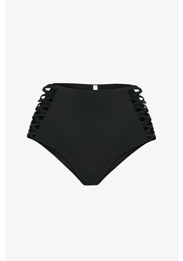 Penti Siyah High Fashion Bikini Altı