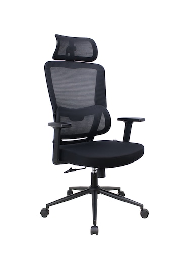 Reflex-s Full Ergonomic Yönetici Ve Çalışma Koltuğu File Kumaş - Siyah 66 X 124-134 X -74 Cm