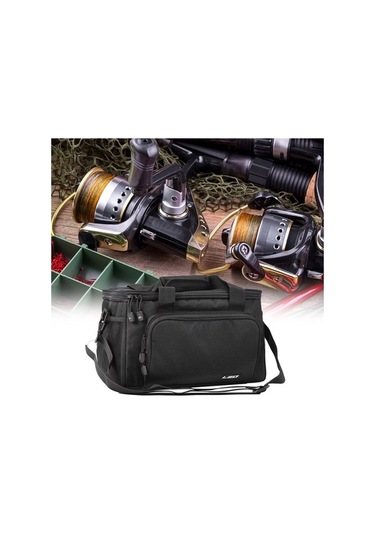 Novahub Dayanıklı 600d Kumaştan Balıkçı Çantası - Yeşil/siyah/kamuflej Gümüş Renk Seçenekleri
