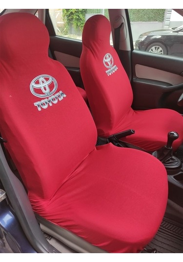 Replax Toyota Uyumlu Kırmızı Oto Atlet Servis Kılıfı 4 Parça Ser-0004