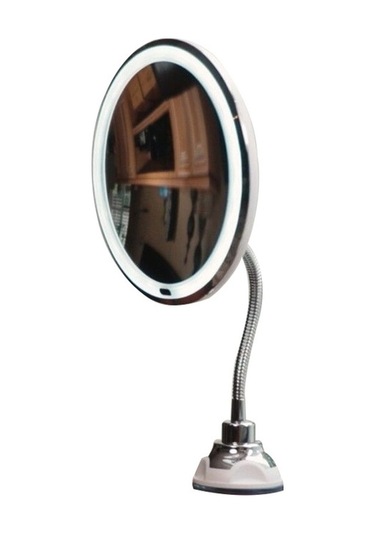 Cbx Duvara Monte Emme Kupası Tipi Led Işıklı Makyaj Aynası