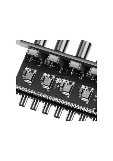 Suntek Sata Arayüzü Için 8 Kanal Pc Kasa Soğutma Fanı Hub Adaptör