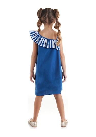 Denokids Mshb&g Çilekli Kız Çocuk Elbise Çok Renkli