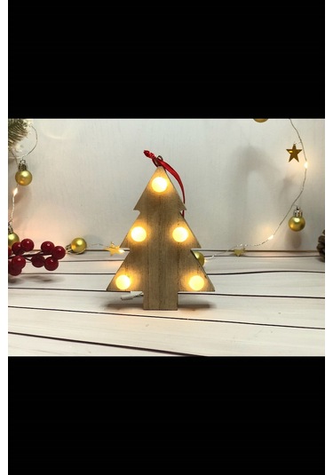 Çamağacı Led Işıklı Yılbaşı Ağaç Süsü Gün Işığı