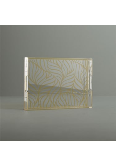 Linens Luiz 36x26x5 Cm Tepsi Çok Renkli