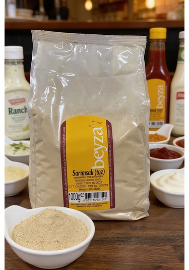 Beyza Sarımsak Tozu 1000 Gr 1 Kg Doğal Aromatik Baharat