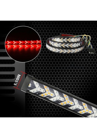 Pazly 1.8m Kamyon Bagaj Kapağı Işık Çubuğu, Kırmızı Led Işık Şeridi Diğer Modeller Diğer