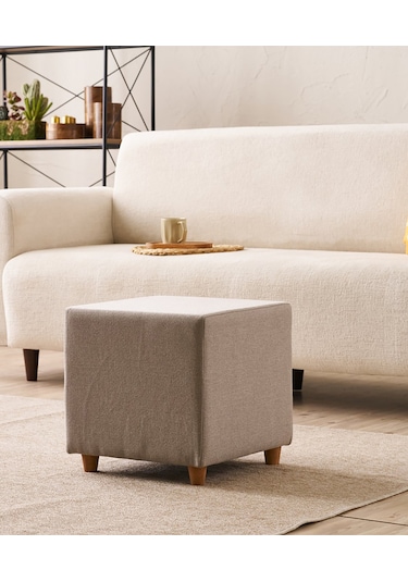 Favora Olimpos Puf - Bej Bej